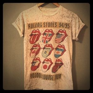 Print short sleeve tee